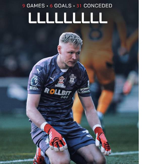 关于南安普顿连战连败，保级战火箭慢慢升起的信息