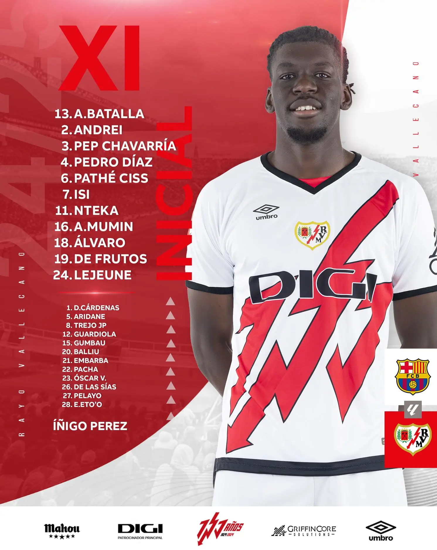 关于埃瓦尔主场2-1战胜巴列卡诺，保持领先优势的信息