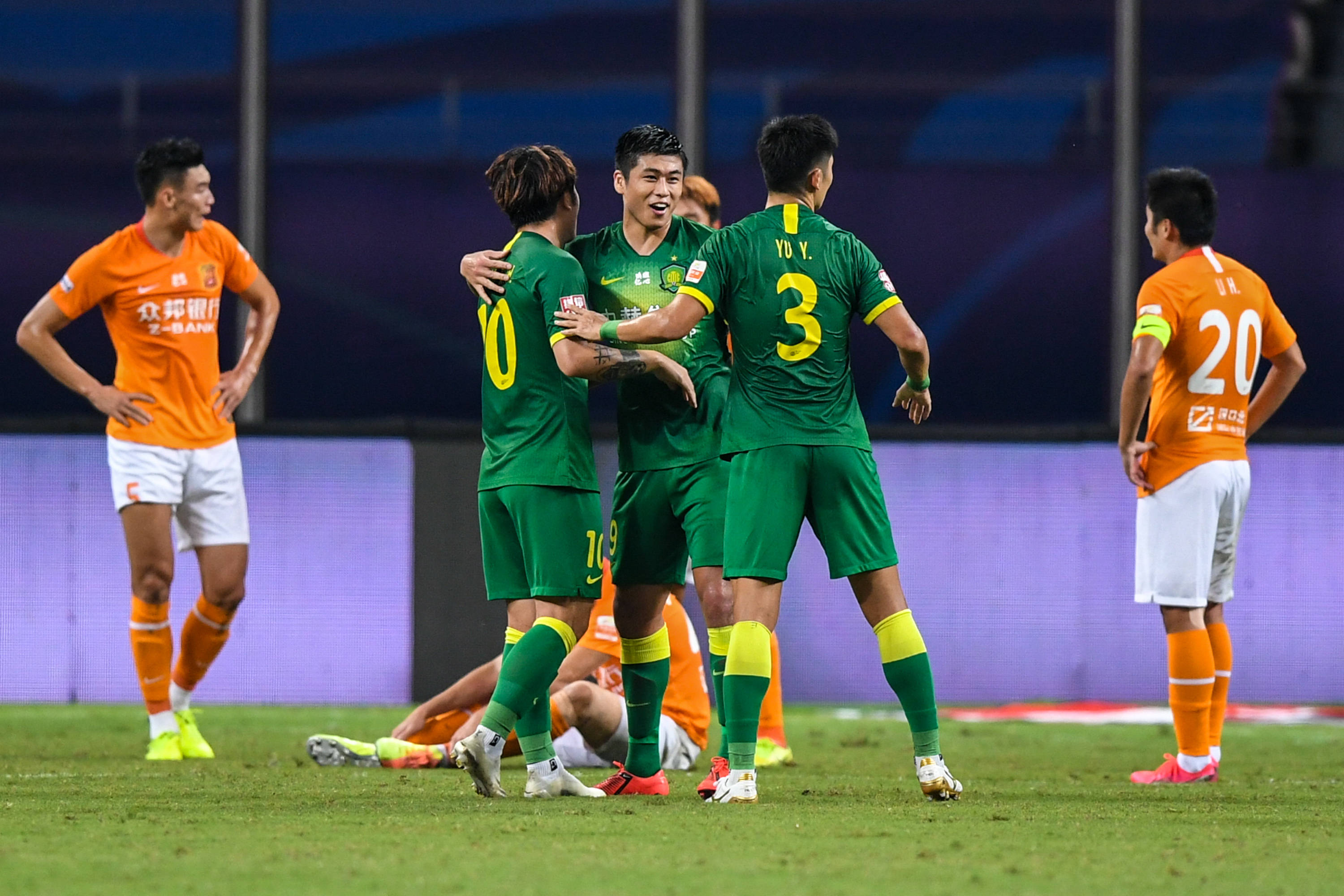 九游娱乐入口-北京国安客场战平武汉卓尔，各取一分